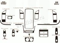 Peugeot Boxer 2006-UP декоративные накладки (отделка салона) под дерево, карбон, алюминий