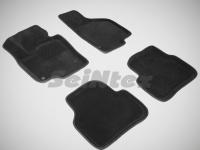 Volkswagen Passat (11–14) Коврики салона текстильные 3D, чёрные