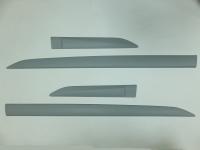 Nissan Qashqai (14–) Молдинги на двери, 4 части, грунт, под окраску.