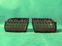 Toyota Land Cruiser Prado 150 (10-) фонари задние светодиодные тонированные, катафоты в задний бампер, комплект 2 шт.