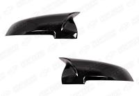 BMW 5 серия F10 2009 - 2017 Крышки (накладки) зеркал M5 черные половинки