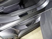 Mitsubishi ASX (16–) Накладки на пороги (лист зеркальный) 4шт