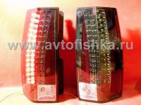 Chevrolet Tahoe, Suburban, GMC Yukon, Denali (07-) фонари задние светодиодные тонированные в стиле Escalade, комплект 2 шт.
