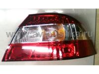 Mitsubishi Lancer 9 (03-07) фонари задние светодиодные красно-хромированные, комплект 2 шт.