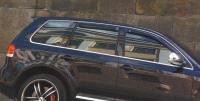 Volkswagen Touareg (03–09) Дефлекторы боковых окон, 4 части, темные
