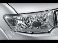 Защита передних фар прозрачная Mitsubishi L200 2009-