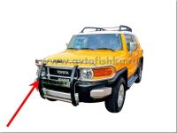 Toyota FJ Cruiser (07-) защита передняя - кенгурин
