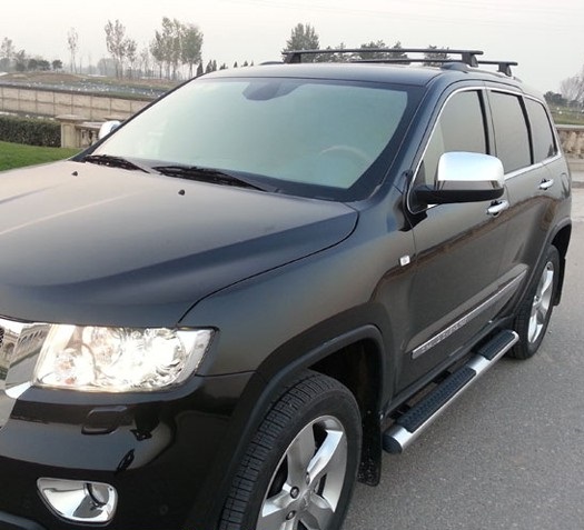 Jeep Grand Cherokee (11-) пороги боковые из алюминиевого профиля
