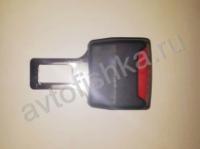 Жесткий удлинитель замка ремня безопасности в черном, сером или бежевом цветах, длина 4,5 см, ширина пряжки 21 мм.