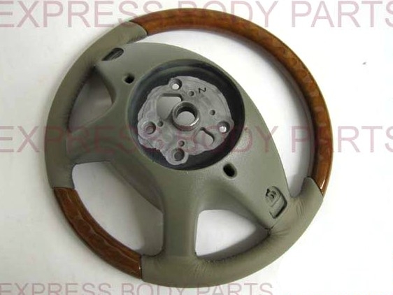 Mercedes W164 (06-08), T245, W251 руль классический, бежевая кожа - светлое дерево