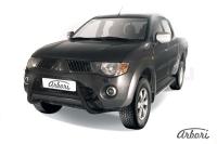 Защита передняя Arbori d57 низкая черная MITSUBISHI L-200 TRITON 2006-