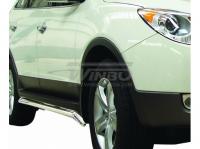 Hyundai IX55 (08-) защита кузовного порога из нержавеющей стали