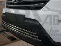 Hyundai Creta (15–) Решетка переднего бампера, нерж. d16
