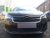 Citroen C4 (13–) Защита радиатора, чёрная, седан