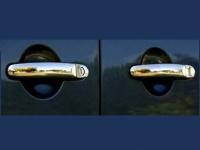 Volkswagen Jetta (06-) накладки на ручки дверей из нержавеющей стали, комплект на 4 двери