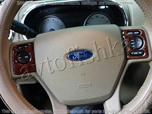 Декоративные накладки салона Ford Explorer 2006-2007 ручной AC Control