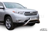 Защита передняя Arbori d57 низкая "мини" TOYOTA HIGHLANDER 2010-2014