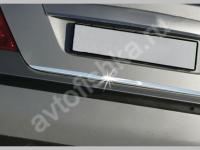 Ford Focus 2 седан (2005-2008) накладка на кромку крышки багажника из нержавеющей стали, 1 шт.
