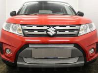 Suzuki Vitara (15–) Защита радиатора Premium, хром (2 части)
