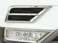 Volkswagen Tiguan (17–) Окантовка на передние противотуманные фары, низ, хром