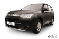 Защита переднего бампера Arbori d57 короткая MITSUBISHI OUTLANDER 2014-