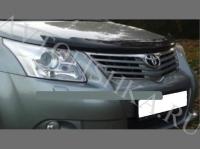Дефлектор капота темный Toyota Avensis 2009-