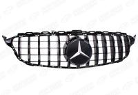 Mercedes-Benz C-Klasse W205 Coupe 2014 - 2018 Решетка радиатора Panamerica черная