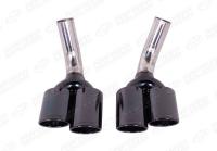 Mercedes-Benz G-Klasse W463 1990 - 2018 Насадки на глушитель 6.3 AMG черные