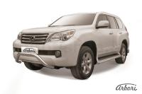 Защита передняя Arbori d76 низкая "мини" LEXUS GX-460 2010-2013