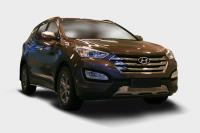 Декоративные элементы воздухозаборника d10,Hyundai Santa Fe 2013- хром, HYSF.97.2349