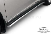 Защита штатных порогов Arbori d57 труба с гибами LEXUS RX-350/RX-270 2012-