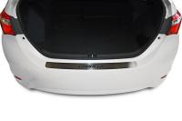 Toyota Corolla (13–) Накладка на внутренние пороги и порог багажника с рисунком (комплект 5шт.)