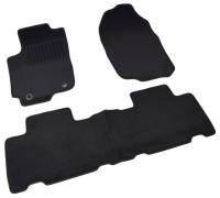 Toyota RAV4 (13–/15–) Коврики салона текстильные, чёрные (5D)