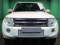 Mitsubishi Pajero (11–14) Защита радиатора, хром