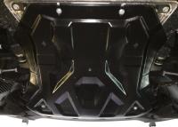 BMW X5 (13–) Защита картера + КПП, из 2-х частей, композит 8 мм (V-3,5, 4,0, 5,0, 3,0TD)