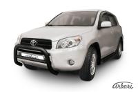 Защита передняя Arbori d76 низкая черная TOYOTA RAV-4 2006-2009
