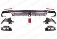 Mercedes-Benz S-Klasse W222 2013 - 2017 Диффузор с насадками Brabus