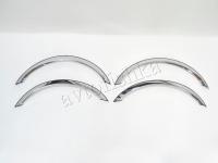 Mercedes Benz W124 с узким молдингом накладки на арки крыльев из полированной нержавеющая сталь, комплект 4 шт.