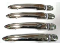 Renault Fluence (2010-) хромированные накладки на ручки из нержавеющей стали, 4 штуки