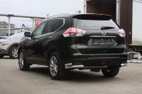 Защита задняя уголки d60/42 двойные, Nissan X-Trail 2015-