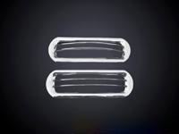Range Rover Sport (05-) хромированные накладки боковых повторителей поворотов, комплект 2 шт.