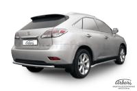 Защита заднего бампера Arbori d57 LEXUS RX-350/RX-270 2012-