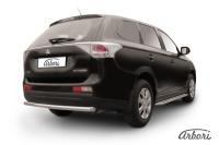 Защита заднего бампера Arbori d57 короткая MITSUBISHI OUTLANDER 2013-2014