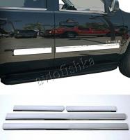 Chevrolet Tahoe (07-14) накладки на боковые молдинги дверей, нержавейка