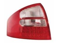 Audi A6 (97-04) фонари задние светодиодные красно-хромированные, комплект 2 шт.