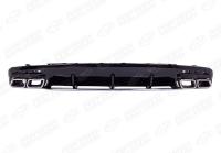 Mercedes-Benz S-Klasse C217 рестайлинг 2017 - н.в. Диффузор с насадками 6.3S AMG хром