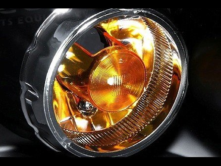 Audi A4 (95-01) фары передние линзовые черные, со светящимися ободками CCFL, комплект 2 шт.