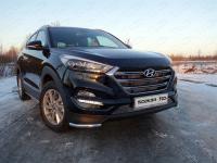 Hyundai Tucson (16–) Защита передняя (уголки) 42,4 мм