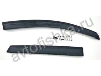 Nissan Qashqai (06-13) дефлекторы окон в стиле оригинал Nissan, ветровики, комплект 4 шт.