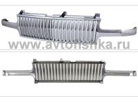 Chevrolet Tahoe, Suburban (99-06) решетка радиатора хромированная, вертикальный дизайн